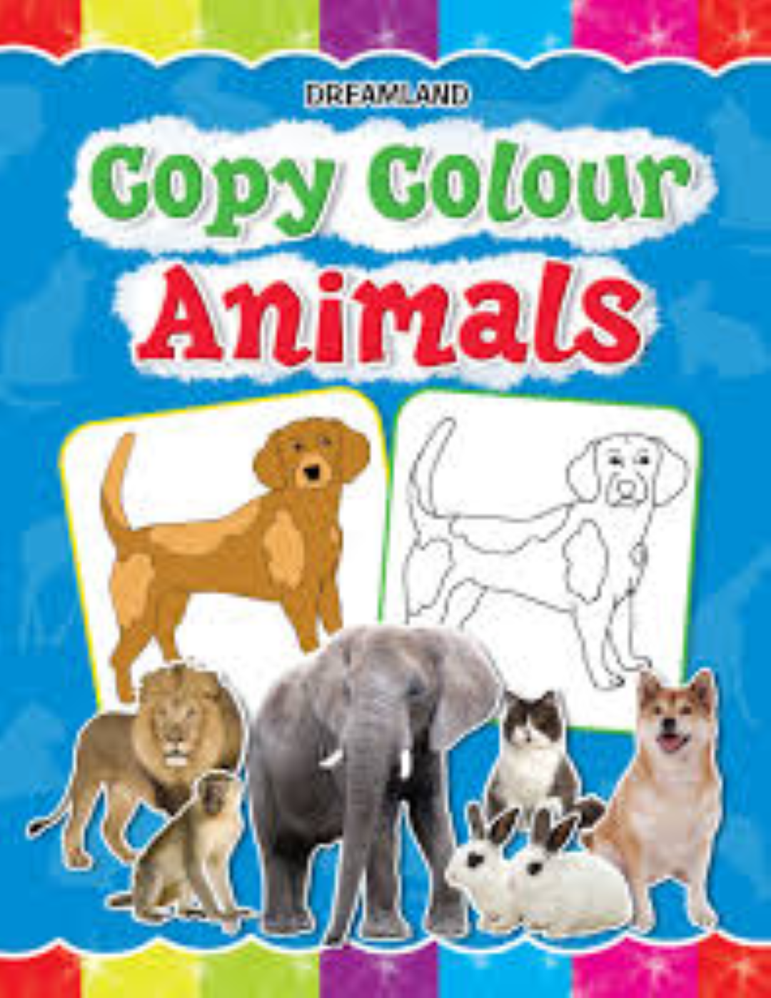 VEDA COPY COLOUR BOOK ANIMALS 03CHB1002